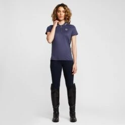 Women’s Lurex Trim Polo Shirt -Horse Supply Store go 591808 c