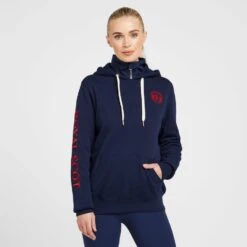 Women’s Hooded Sweater In Navy