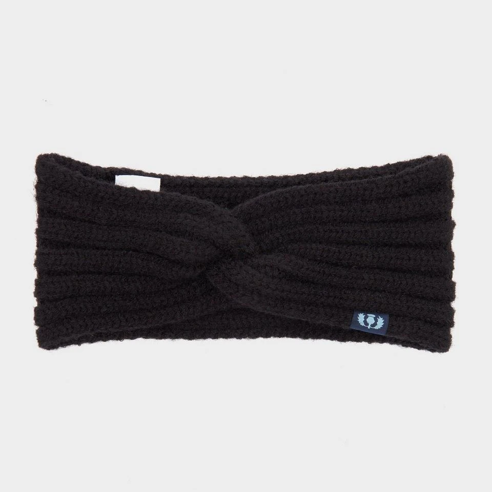 Knotted Headband In Black 3 Knotted Headband In Black