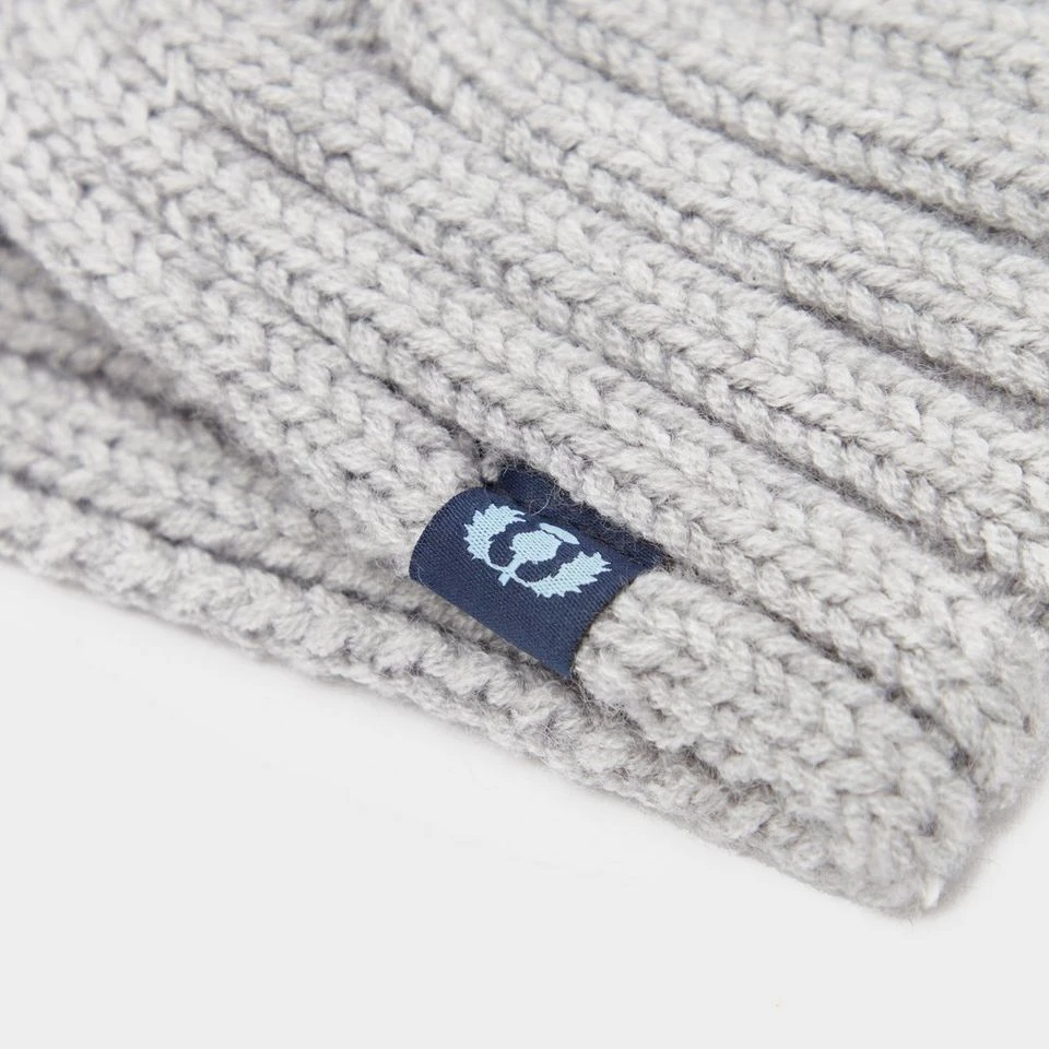 Knotted Headband In Grey Marl 5 Knotted Headband In Grey Marl - Image 3