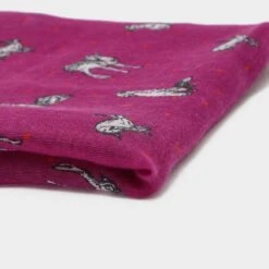 Platinum Womens Blaze Viscose Scarf Pink Animals -Horse Supply Store go 618459 b