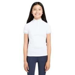 Kids Chester Show Shirt White -Horse Supply Store go 622525 z